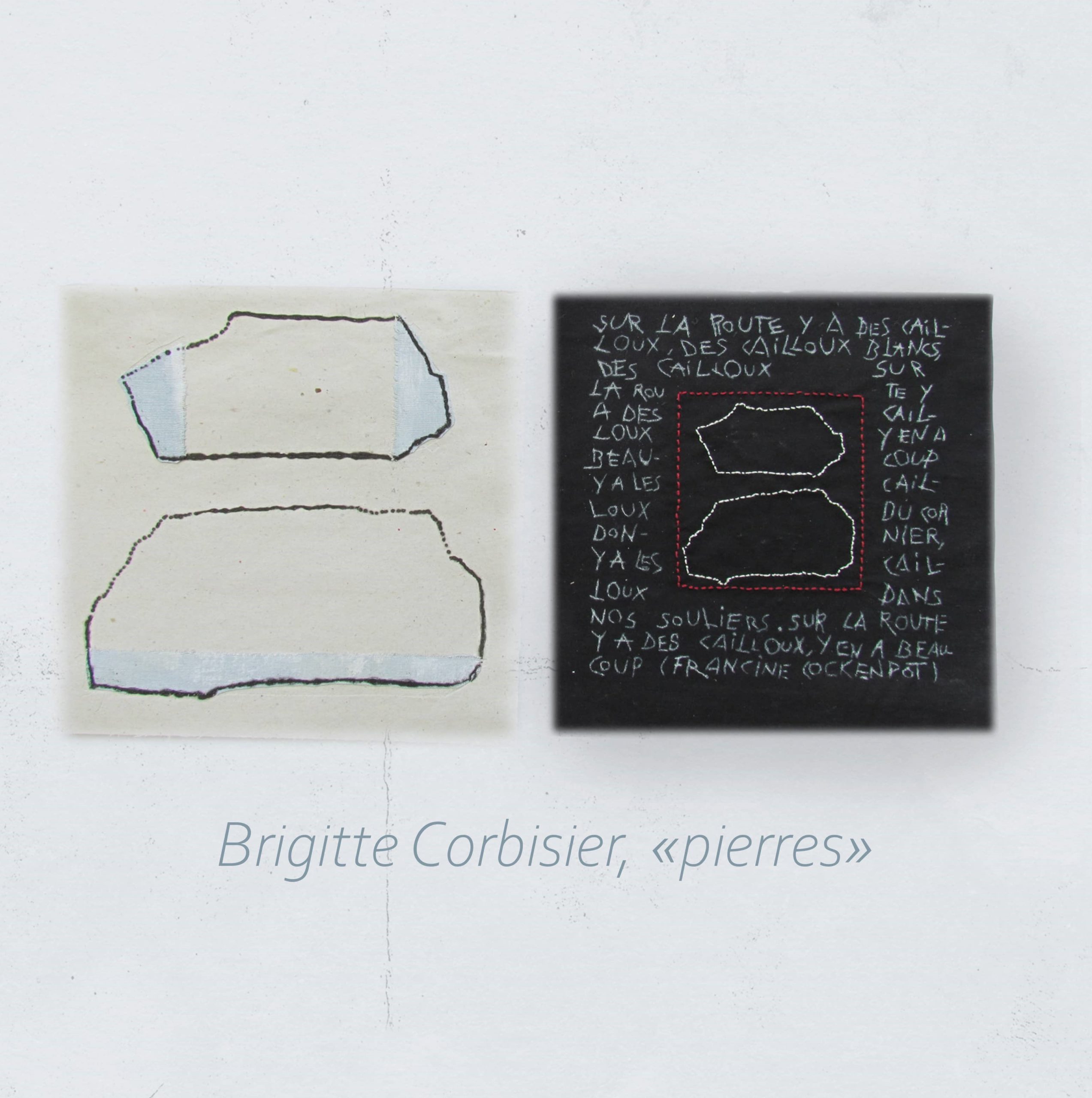 EXPO | Brigitte CORBISIER : “pierres”