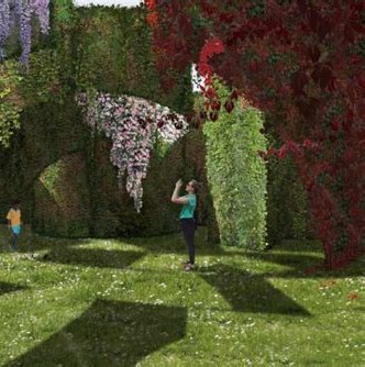 ARTIPS : Un vrai labyrinthe, où l’on découvre une œuvre d’art qui doit beaucoup à la science