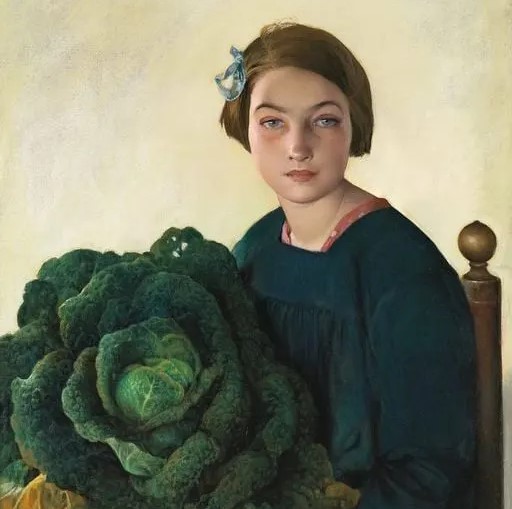 BAES : La petite fille au chou (1903)