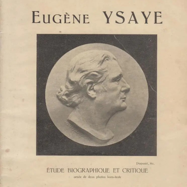 QUITIN : Eugène Ysaye (1938)